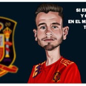 Saúl Ñíguez, primer ilicitano que jugará un Mundial, animará al Elche en el cruce ante el Real Murcia en el Martínez Valero.