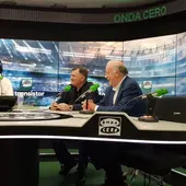 Camacho y Del Bosque en El Transistor con José Ramón de La Morena Camacho y Del Bosque en El Transistor con José Ramón de La Morena