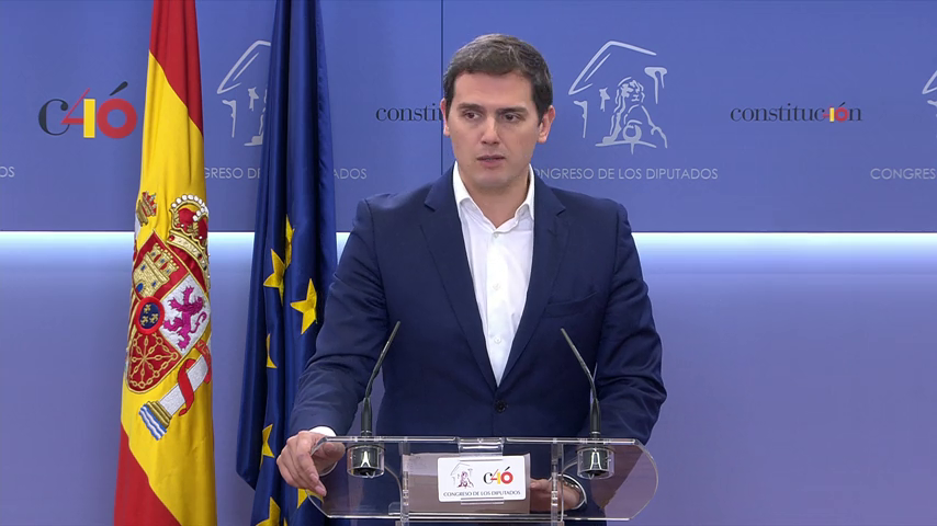 Albert Rivera avanza que Ciudadanos evaluará su apoyo a la legislatura tras la sentencia del 'caso Gürtel' Albert Rivera avanza que Ciudadanos evaluará su apoyo a la legislatura tras la sentencia del 'caso Gürtel'