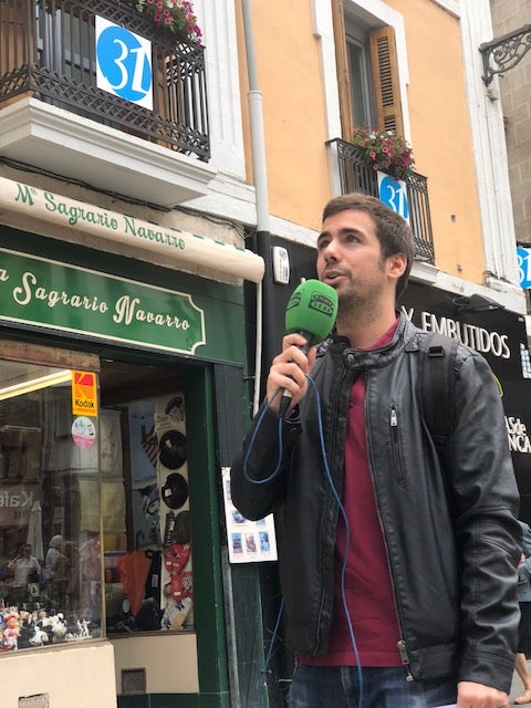 Pamplona en la onda. 24/05/2018 Pamplona en la onda. 24/05/2018