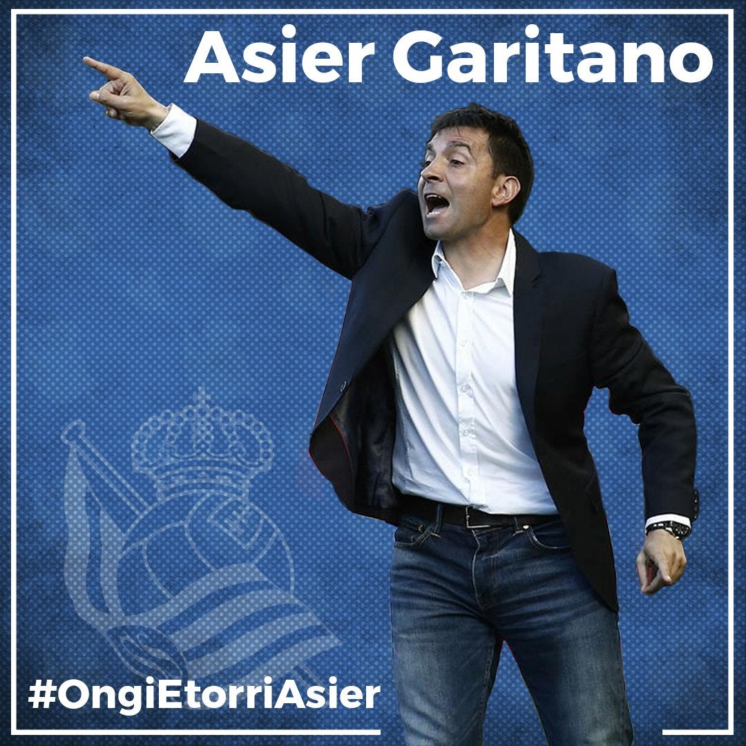Asier Garitano, nuevo entrenador de la Real Sociedad hasta 2021 Asier Garitano, nuevo entrenador de la Real Sociedad hasta 2021