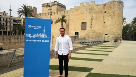 Pablo Ruz, presidente del PP de Elche