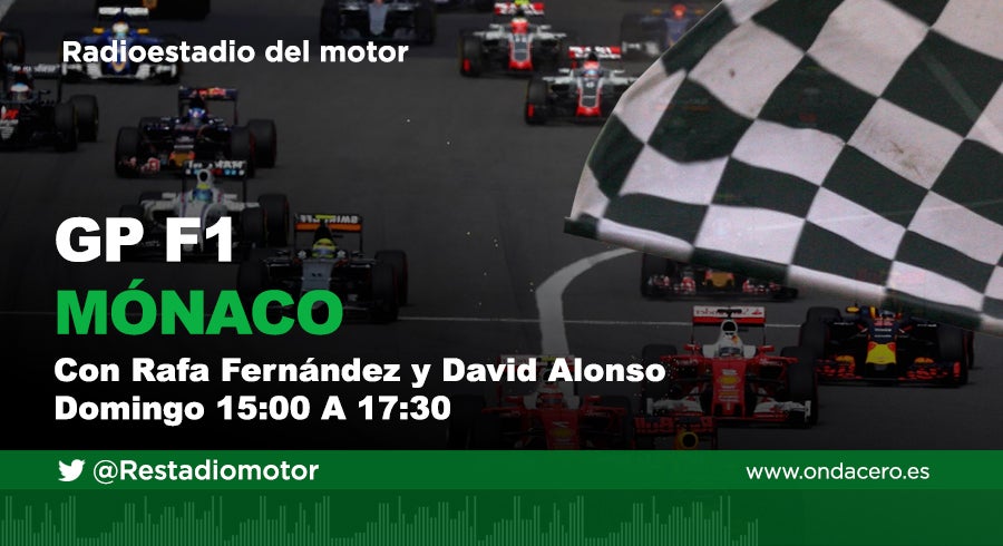 Escucha en directo el Gran Premio de Mónaco de Fórmula 1 en Radioestadio del motor Escucha en directo el Gran Premio de Mónaco de Fórmula 1 en Radioestadio del motor