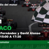 Gran Premio de Mónaco de Fórmula 1 en Radioestadio del Motor