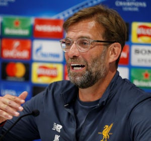 Klopp, durante la comparecencia de prensa previa a la final de Champions Klopp, durante la comparecencia de prensa previa a la final de Champions