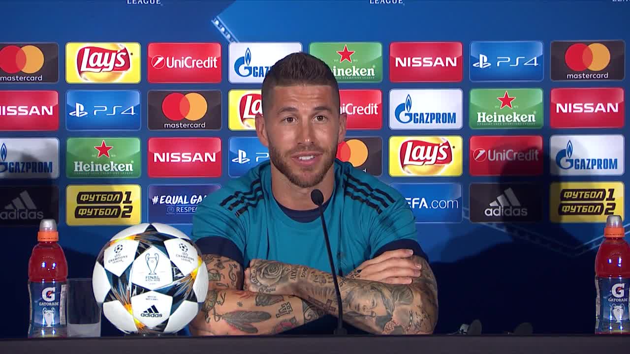 Sergio Ramos: "Estamos como 'miuras', afrontaremos la final como si fuera la primera Champions" Sergio Ramos: "Estamos como 'miuras', afrontaremos la final como si fuera la primera Champions"