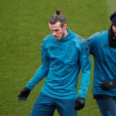 Bale y Benzema entrenan en Valdebebas