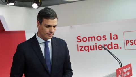 El secretario general del PSOE, Pedro S&aacute;nchez