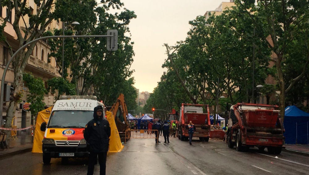 Localizan el cadáver del segundo desaparecido en el derrumbe de Madrid