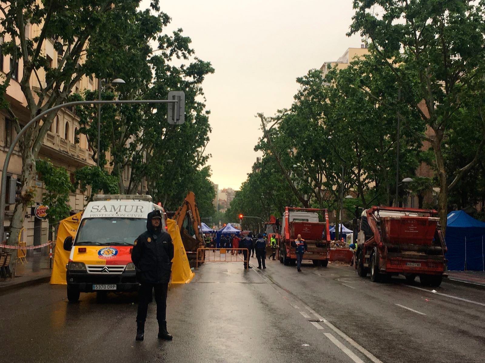 Localizan el cadáver del segundo desaparecido en el derrumbe de Madrid Localizan el cadáver del segundo desaparecido en el derrumbe de Madrid