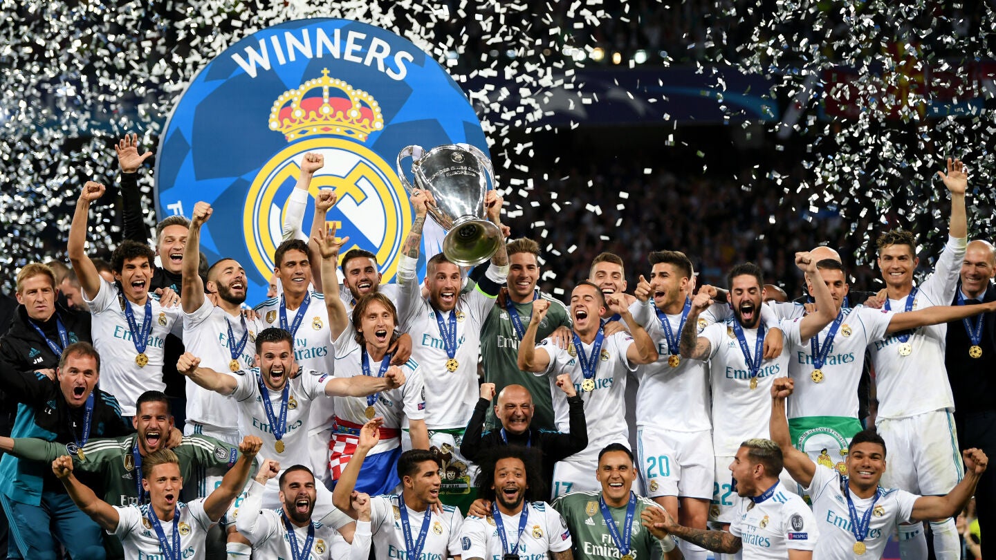 Sergio Ramos levanta la Copa de Europa en Kiev