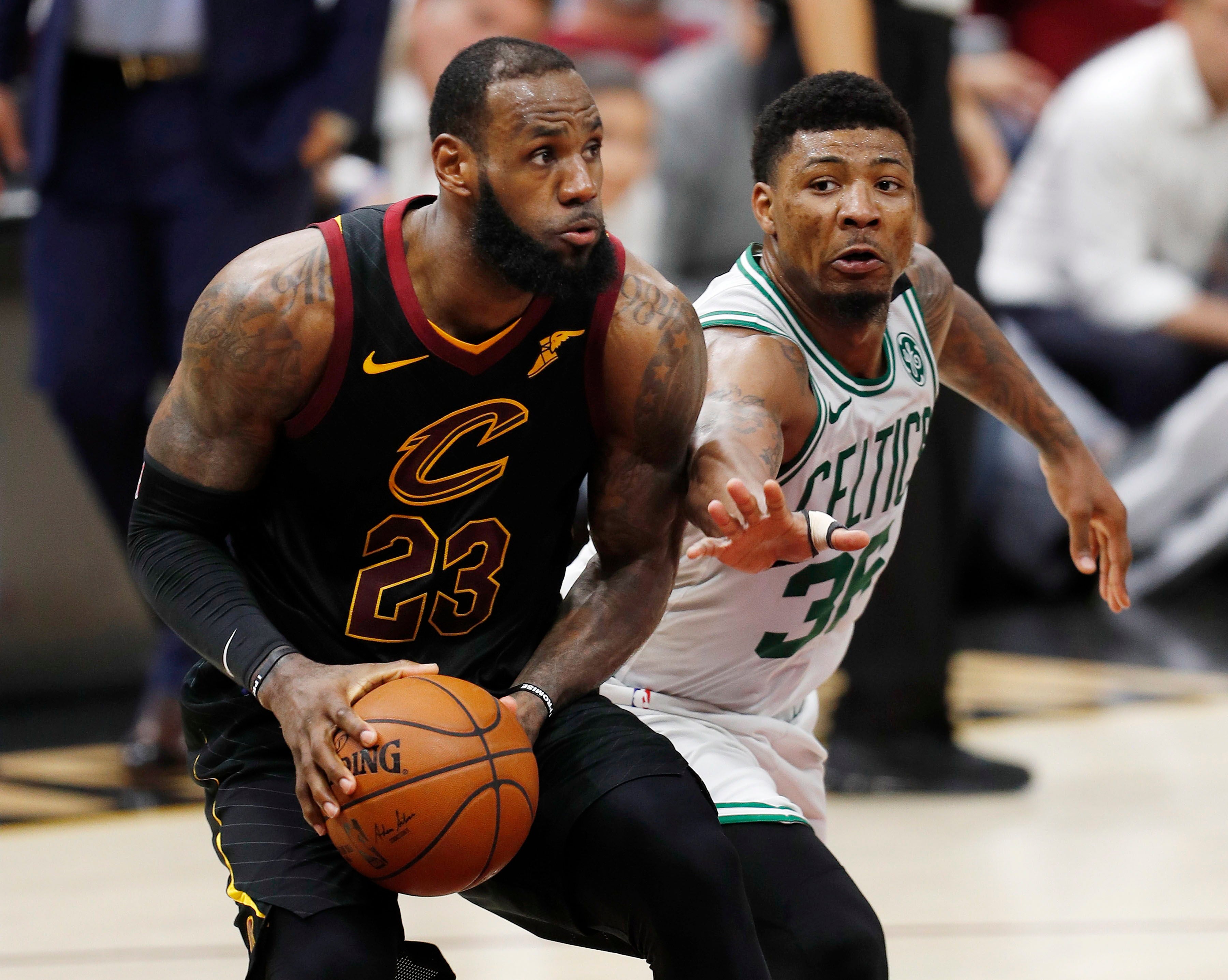 Un inconmensurable LeBron James salva a los Cavaliers ante los Celtics y fuerza el séptimo partido Un inconmensurable LeBron James salva a los Cavaliers ante los Celtics y fuerza el séptimo partido