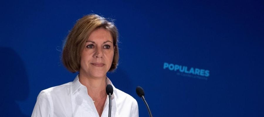 María Dolores de Cospedal en un acto del PP María Dolores de Cospedal en un acto del PP