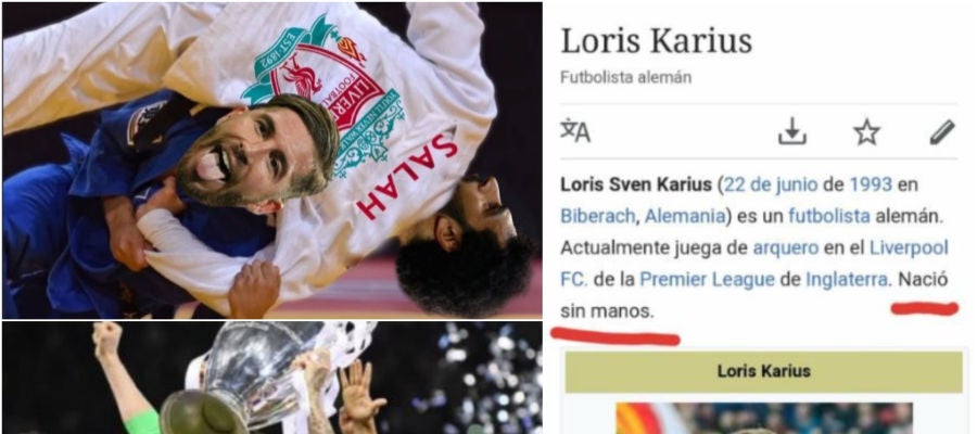 Sergio Ramos y Karius, protagonistas Sergio Ramos y Karius, protagonistas