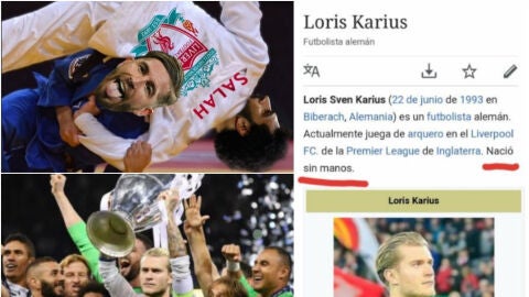 Sergio Ramos y Karius, protagonistas