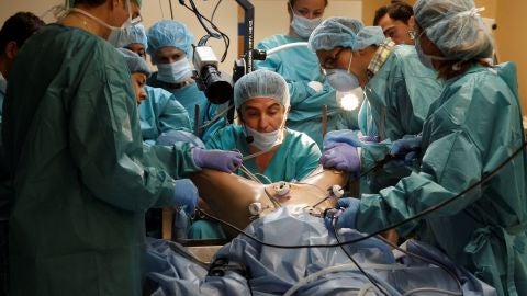  M&eacute;dicos y cirujanos de varios pa&iacute;ses ensayan en Alicante las &uacute;ltimas t&eacute;cnicas en dolencias relacionadas con el suelo p&eacute;lvico 