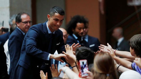 Cristiano, en la celebraci&oacute;n de la Decimotercera