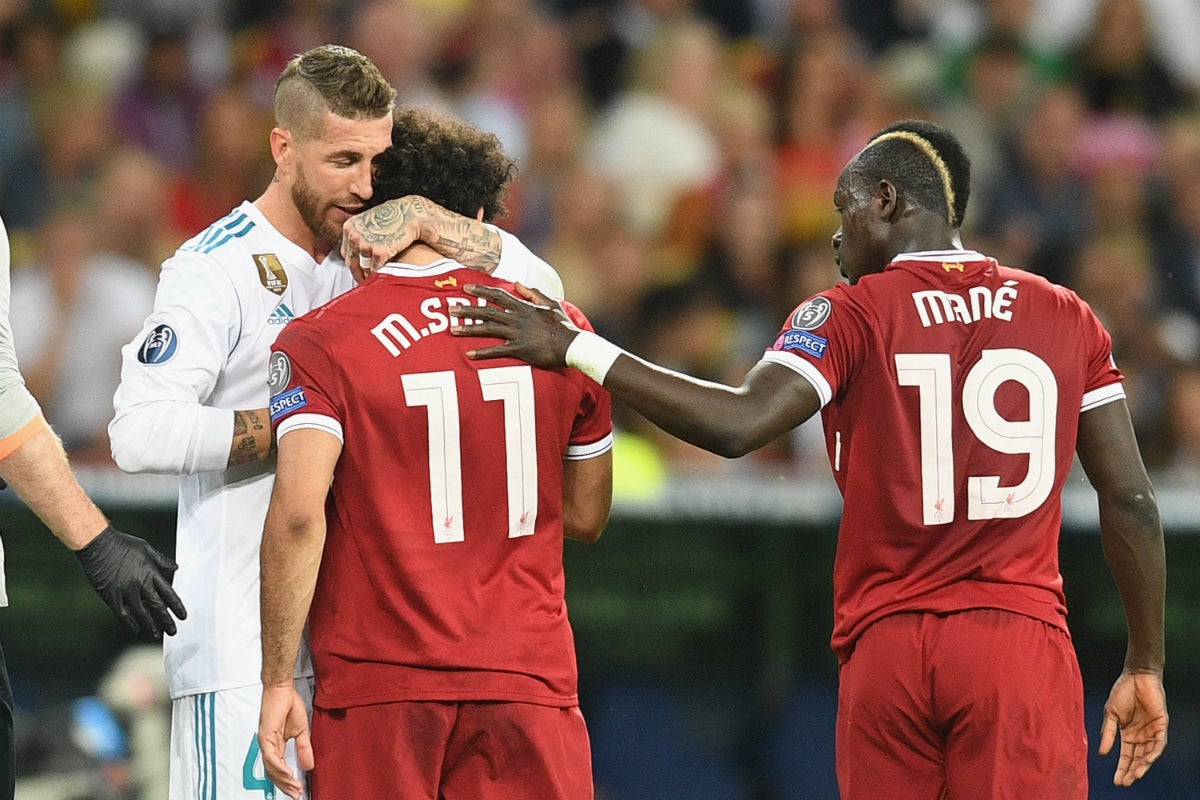 Sergio Ramos desea a Mohamed Salah una "pronta recuperación" Sergio Ramos desea a Mohamed Salah una "pronta recuperación"