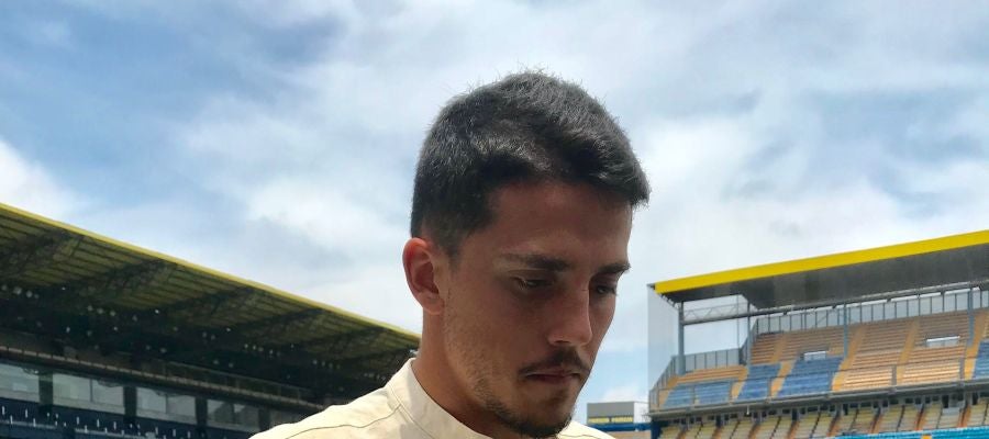 Pablo Fornals en el Estadio de la Cerámica Pablo Fornals en el Estadio de la Cerámica