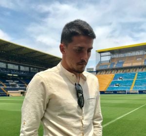 Pablo Fornals en el Estadio de la Cerámica Pablo Fornals en el Estadio de la Cerámica