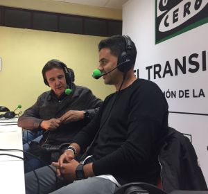 José Ramón de La Morena junto a Michel, entrenador del Rayo Vallecano José Ramón de La Morena junto a Michel, entrenador del Rayo Vallecano