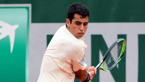 Jaume Munar, en acci&oacute;n ante David Ferrer