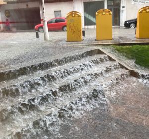 Inundaciones en Cuéllar Inundaciones en Cuéllar