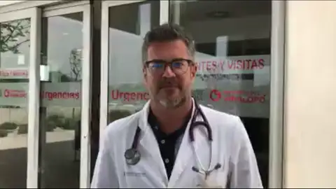 Blas Giménez, jefe del servicio de Urgencias del Hospital del Vinalopó de Elche. MEDICINA