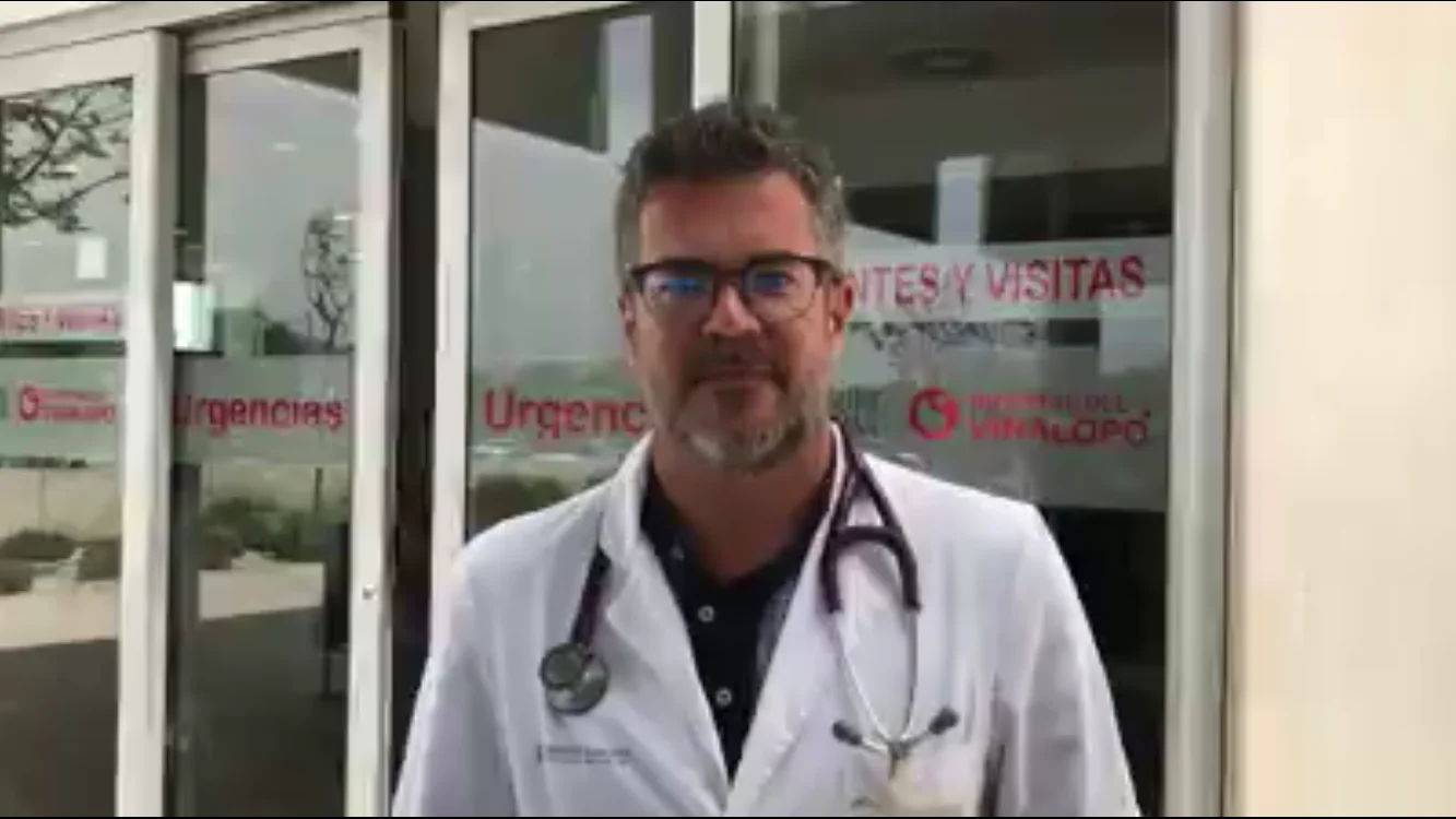Blas Giménez, jefe del servicio de Urgencias del Hospital del Vinalopó de Elche. MEDICINA