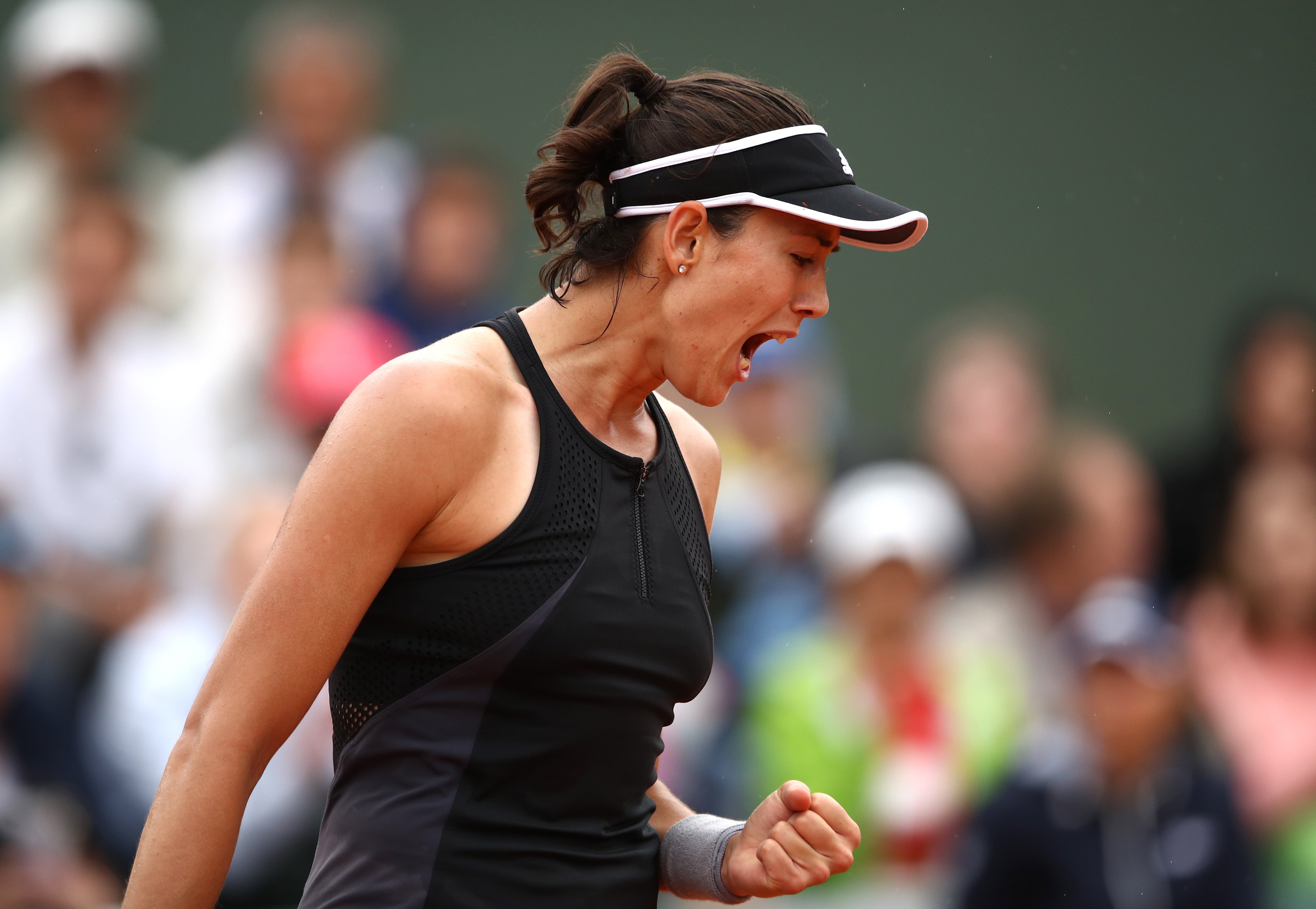 Muguruza debuta en Roland Garros con victoria ante Kuznetsova Muguruza debuta en Roland Garros con victoria ante Kuznetsova