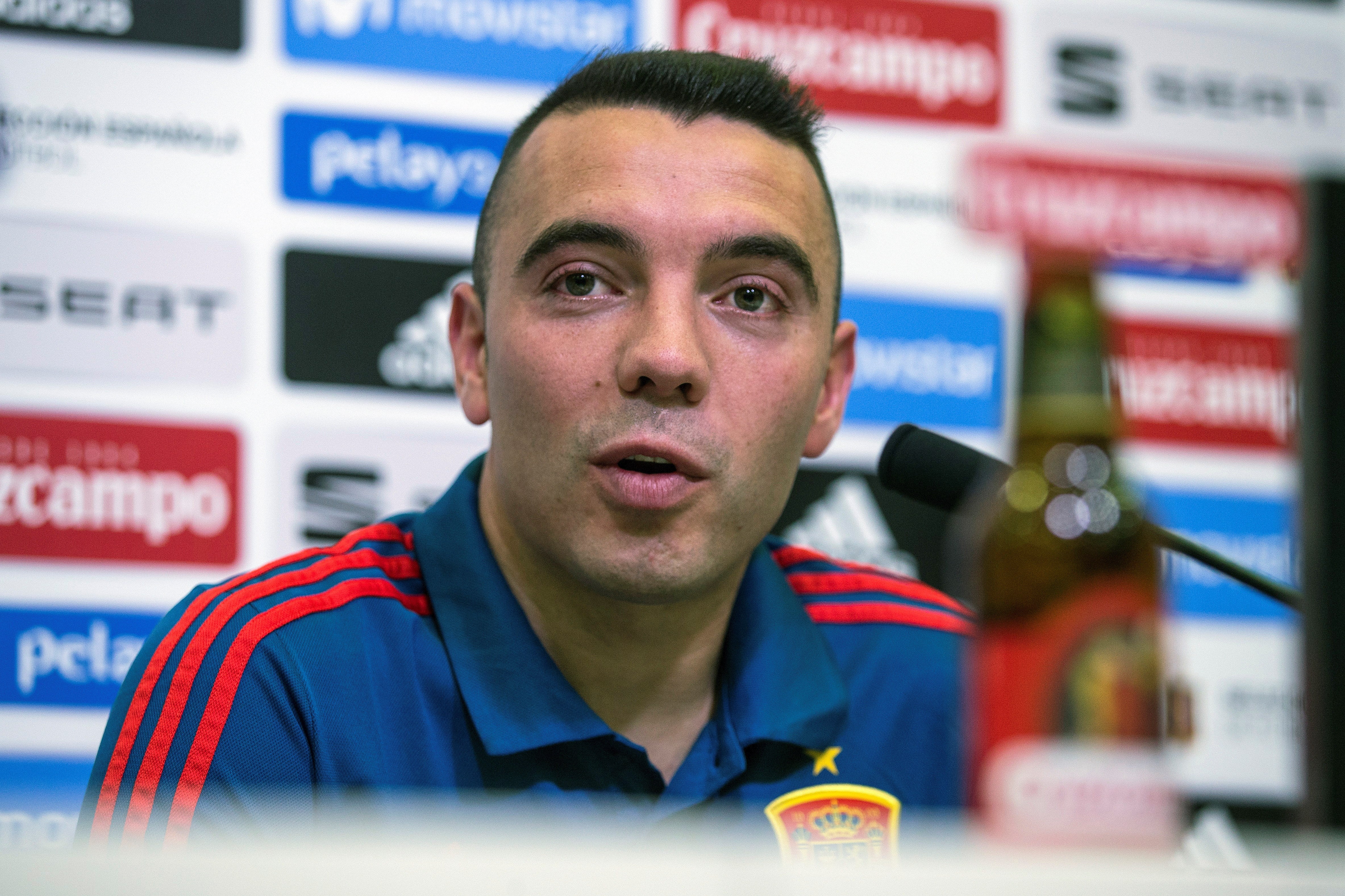 Iago Aspas: "¿Morata? Si tienes un año malo, otro tendrá la oportunidad de ir" Iago Aspas: "¿Morata? Si tienes un año malo, otro tendrá la oportunidad de ir"