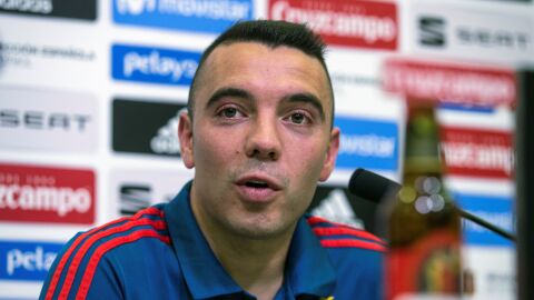Iago Aspas comparece ante los medios