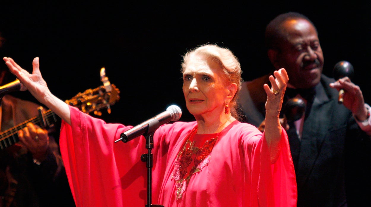 El cariñoso homenaje de Juan Ramón Lucas a María Dolores Pradera: "Es parte de nuestra geografía emocional" El cariñoso homenaje de Juan Ramón Lucas a María Dolores Pradera: "Es parte de nuestra geografía emocional"