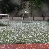 Imagen de una granizada
