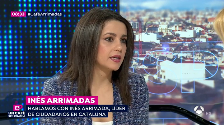 Inés Arrimadas: "Si Rajoy se compromete a convocar elecciones, la moción de Pedro Sánchez no va a tener sentido" Inés Arrimadas: "Si Rajoy se compromete a convocar elecciones, la moción de Pedro Sánchez no va a tener sentido"