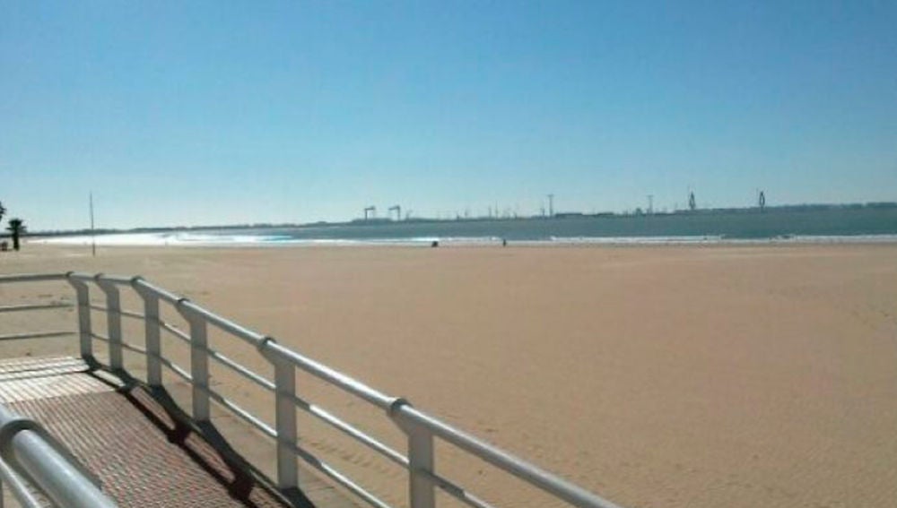 Playa de Valdelagrana, Cádiz