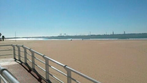 Playa de Valdelagrana, C&aacute;diz