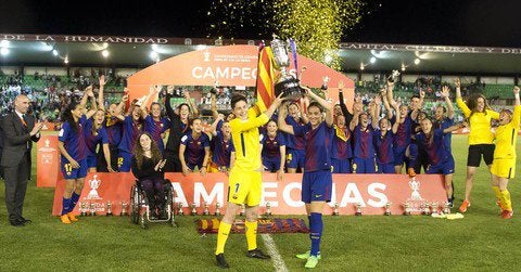 <p>Luis Rubiales pidió a la capitana del Barcelona que no pusiera la senyera en la Copa de la Reina</p> <p>Luis Rubiales pidió a la capitana del Barcelona que no pusiera la senyera en la Copa de la Reina</p>