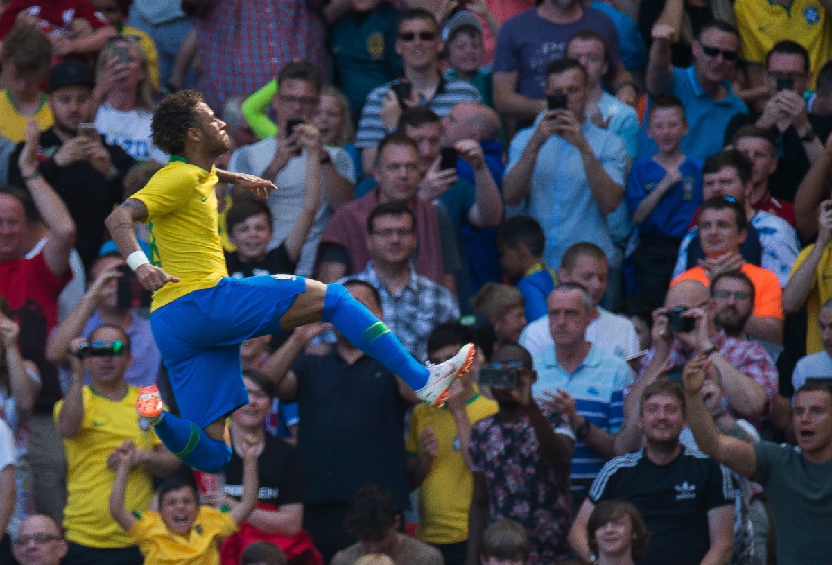 <p>Neymar vuelve con gol y victoria en el triunfo de Brasil ante Croacia</p> <p>Neymar vuelve con gol y victoria en el triunfo de Brasil ante Croacia</p>