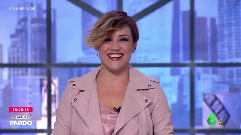 Cristina Pardo, en Liarla Pardo Cristina Pardo, en Liarla Pardo