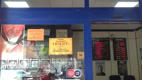 Administración de Lotería número 25 de Elche, ubicada en El Altet Administración de Lotería número 25 de Elche, ubicada en El Altet