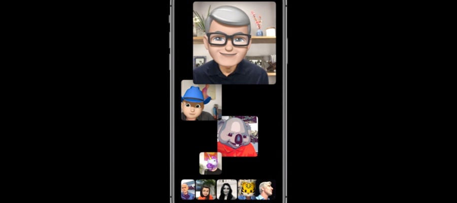 Facetime de hasta 32 personas Facetime de hasta 32 personas