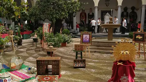 Patio Ayuntamiento de Granada Corpus 2018