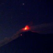 Vista del Volcán de Fuego de Guatemala