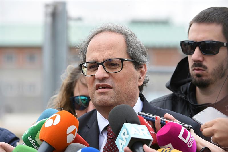 <p>Torra afirma que el referéndum y la DUI serán su punto de partida en su reunión con Sánchez</p> <p>Torra afirma que el referéndum y la DUI serán su punto de partida en su reunión con Sánchez</p>