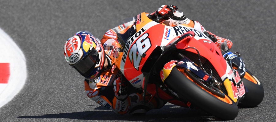 El piloto español Dani Pedrosa El piloto español Dani Pedrosa