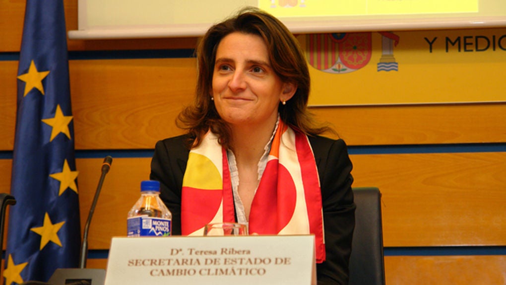 <p>Teresa Ribera, ministra de Energía y Medio Ambiente en el Gobierno de Sánchez</p> <p>Teresa Ribera, ministra de Energía y Medio Ambiente en el Gobierno de Sánchez</p>