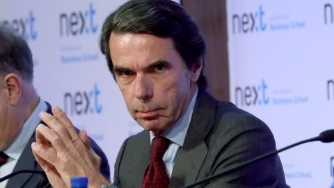 El expresidente del Gobierno Jos&eacute; Mar&iacute;a Aznar