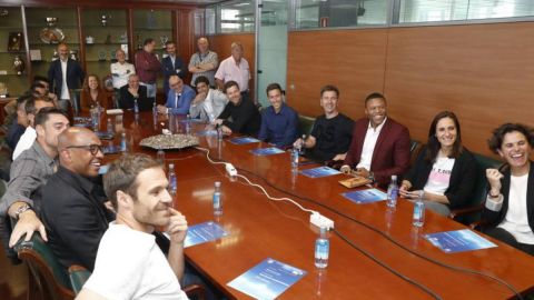 Algunos de los alumnos que han conseguido el t&iacute;tulo de entrenador