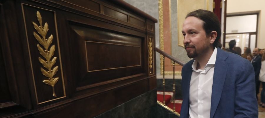 El líder de Podemos, Pablo Iglesias El líder de Podemos, Pablo Iglesias